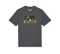 Watapparel Maglietta 'Happy Camper' antracite / colori misti Uomo - Abbigliamento - Taglie comode - Maglie e T-shirt Watapparel XXL