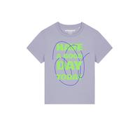 Watapparel Maglietta 'Have a good day today' blu / mela / lilla Donna Watapparel M blu / mela / lilla