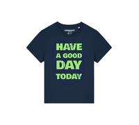 Watapparel Maglietta 'Have A Good Day Today' blu / navy / mela Donna Watapparel XL