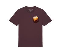 Watapparel Maglietta 'Hiking in the mountains' colori misti / bordeaux Uomo Watapparel L