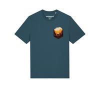 Watapparel Maglietta 'Hiking in the mountains' petrolio / colori misti Uomo Watapparel M petrolio / colori misti