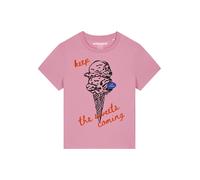 Watapparel Maglietta 'Ice Cream' blu / aragosta / rosa antico / nero Donna Watapparel L blu / aragosta / rosa antico / nero