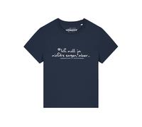 Watapparel Maglietta 'Ich Will Ja Nichts Sagen Aber' navy / bianco Donna - Abbigliamento - Taglie comode - Maglie e top - Maglie e T-shirt Watapparel L