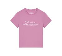 Watapparel Maglietta ' Ich Will Ja Nichts Sagen Aber' rosa / bianco Donna - Abbigliamento - Taglie comode - Maglie e top - Maglie e T-shirt Watapparel M