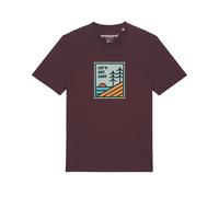 Watapparel Maglietta 'Let's Get Lost' colori misti / rosso scuro Uomo Watapparel S colori misti / rosso scuro