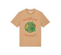 Watapparel Maglietta 'Life Is Better With Ramen' camello / giallo / verde / rosso Uomo Watapparel L