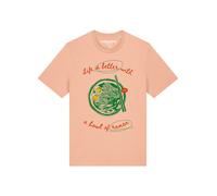 Watapparel Maglietta 'Life Is Better With Ramen' giallo / verde / arancione / albicocca Uomo Watapparel XL