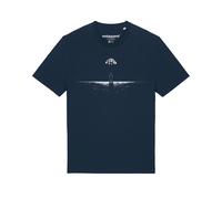 Watapparel Maglietta ' Lost in space ' blu scuro / bianco Uomo - Abbigliamento - Taglie comode - Maglie e T-shirt Watapparel 4XL