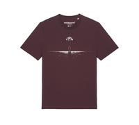 Watapparel Maglietta 'Lost in space' rosso scuro / bianco Uomo Watapparel XS