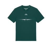 Watapparel Maglietta 'Lost in space' verde scuro / bianco Uomo Watapparel XS verde scuro / bianco