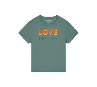 Watapparel Maglietta ' Love always wins' verde / colori misti Donna Watapparel XXL verde / colori misti