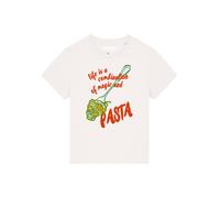 Watapparel Maglietta 'Magic And Pasta' verde erba / rosso / bianco Donna Watapparel XXL verde erba / rosso / bianco