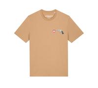 Watapparel Maglietta 'Make love not war' beige / colori misti Uomo Watapparel L beige / colori misti