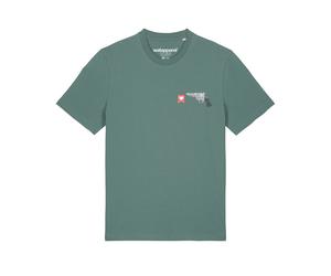 Watapparel Maglietta 'Make love not war' verde / colori misti Uomo Watapparel XXL