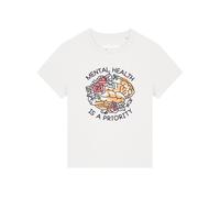 Watapparel Maglietta 'Mental Health' curry / rosa antico / nero / bianco Donna - Abbigliamento - Taglie comode - Maglie e top - Maglie e T-shirt Watapparel XL