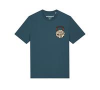 Watapparel Maglietta ' No Pain, no Gain 01 ' petrolio / colori misti Uomo Watapparel XL