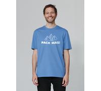 Watapparel Maglietta ' Pack mas! ' blu chiaro / colori misti, Taglia XL