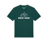 Watapparel Maglietta ' Pack mas! ' verde scuro / bianco Uomo Watapparel 4XL verde scuro / bianco
