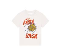 Watapparel Maglietta 'Pasta Lover' blu scuro / giallo scuro / rosso / bianco Donna Watapparel S blu scuro / giallo scuro / rosso / bianco