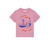 Watapparel Maglietta 'Pasta Lover Club' blu / arancione / pitaya Donna Watapparel L blu / arancione / pitaya