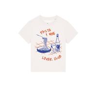 Watapparel Maglietta 'Pasta lover club' navy / rosso / bianco Donna Watapparel XS navy / rosso / bianco
