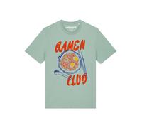 Watapparel Maglietta 'Ramen Club' blu cobalto / giallo / menta / rosso Uomo Watapparel S