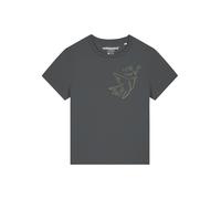 Watapparel Maglietta 'Self love' antracite / verde Donna Watapparel M