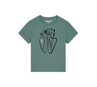 Watapparel Maglietta 'Self Love' canna / cipria / nero Donna Watapparel L canna / cipria / nero