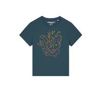 Watapparel Maglietta 'Self Love' marrone chiaro / giallo / petrolio Donna Watapparel L marrone chiaro / giallo / petrolio