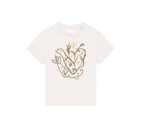 Watapparel Maglietta 'Self Love' marrone / curry / bianco Donna Watapparel L marrone / curry / bianco