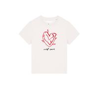 Watapparel Maglietta 'Self Love' rosso / nero / bianco Donna Watapparel L