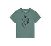 Watapparel Maglietta 'Self love' verde / rosso / nero Donna Watapparel L verde / rosso / nero