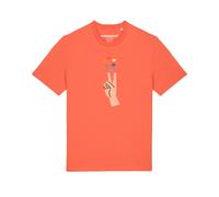 Watapparel Maglietta 'Spread Love' beige / blu / giallo / arancione / rosso Uomo Watapparel XXXL beige / blu / giallo / arancione / rosso