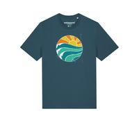 Watapparel Maglietta ' Summer Sun ' petrolio / colori misti Uomo Watapparel M