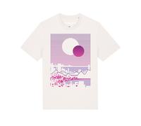 Watapparel Maglietta ' Sun and Moon Skyline ' colori misti / bianco Uomo - Abbigliamento - Taglie comode - Maglie e T-shirt Watapparel XS