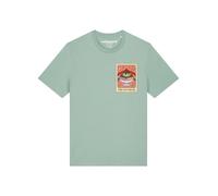 Watapparel Maglietta 'Tarot The Ice Cream' menta / rosso ciliegia / nero / bianco Uomo Watapparel M