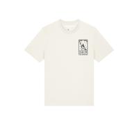 Watapparel Maglietta 'Tarot The Magician' nero / bianco Uomo Watapparel S nero / bianco