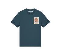 Watapparel Maglietta 'Tarot The Pizza' giallo / petrolio / rosa Uomo - Abbigliamento - Taglie comode - Maglie e T-shirt Watapparel XXXL