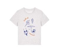 Watapparel Maglietta ' Taste of summer ' bianco sfumato Donna - Abbigliamento - Taglie comode - Maglie e top - Maglie e T-shirt Watapparel XL