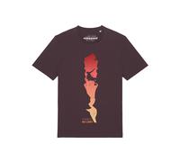 Watapparel Maglietta 'There's no limit' giallo / rosso / rosso scuro Uomo Watapparel S