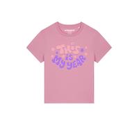 Watapparel Maglietta 'This Is My Year' lilla scuro / rosa / rosa antico Donna Watapparel M lilla scuro / rosa / rosa antico