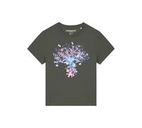 Watapparel Maglietta ' Tree of life ' cachi / colori misti Donna Watapparel M cachi / colori misti
