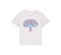 Watapparel Maglietta ' Tree of life ' colori misti / bianco sfumato Donna Watapparel XXL colori misti / bianco sfumato
