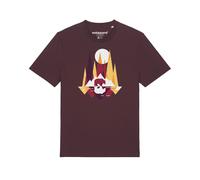 Watapparel Maglietta ' Von Bären und Bergen ' colori misti / rosso scuro Uomo Watapparel L colori misti / rosso scuro