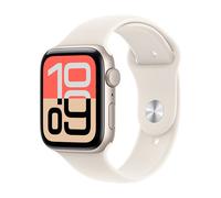 Watch Apple Watch SE 3 (2025) GPS 44mm Starlight Aluminium Case with Sport Ba...