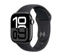 Watch Apple Watch Series 10 LTE 42mm Jet Black Aluminium Case with Sport Band...