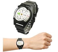 Watch Band Compass - Multifunzionale Adventures, Sport Watch Strap con Integrata | Bussole Braccialetto Paracord con Lunetta Rotante, Leggera per Le Attività Di Navigazione