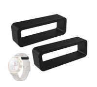 Watch Band Loop Replacement, Silicone Smartwatch Ring Adjuster Set | Smartwatch Accessory For Lock Safety, Band Adjustment, Replacement, Daily Wear, Storage, Travel, And Secure Wristband Use.