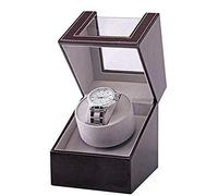Watch Box Mini Single Head Single Electric Shaker Automatic Winding Watch Box Motor Boxes Pu Leather Swaying Table Exquisite (S A2)