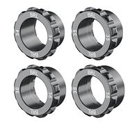 Watch Case Back Opener, Case Opener Dies Repair Tool Set Remover for Breitling Watch 34mm 35mm 36mm 38mm (Wholeset)